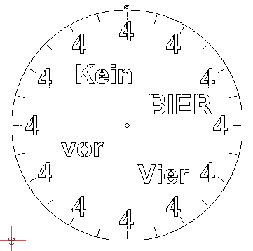 Bier Uhr
