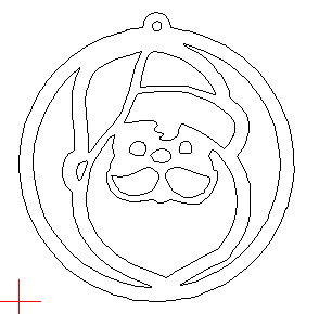 anhaenger weihnachtsmann